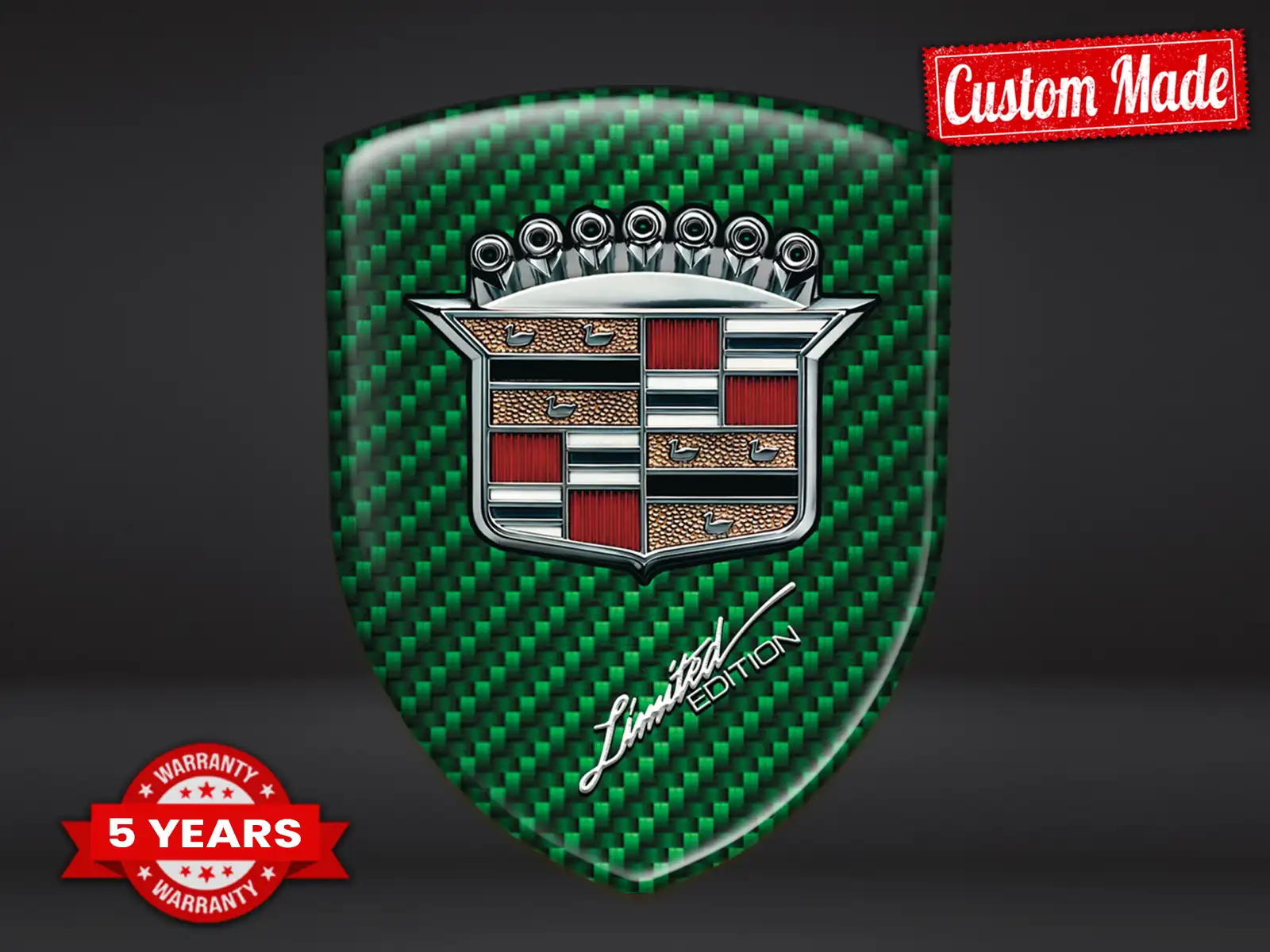 Cadillac Vinilos Ventana Auto Resistentes Edición Limitada